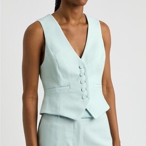 Zimmermann Blue Tailored Pantsuit Set